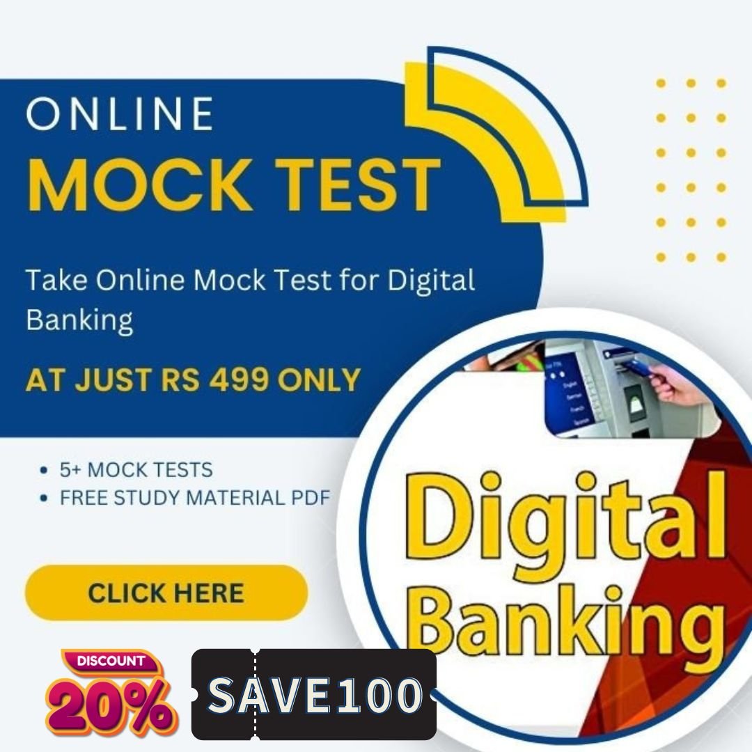 Digital Banking Mock Test Pop-up banner